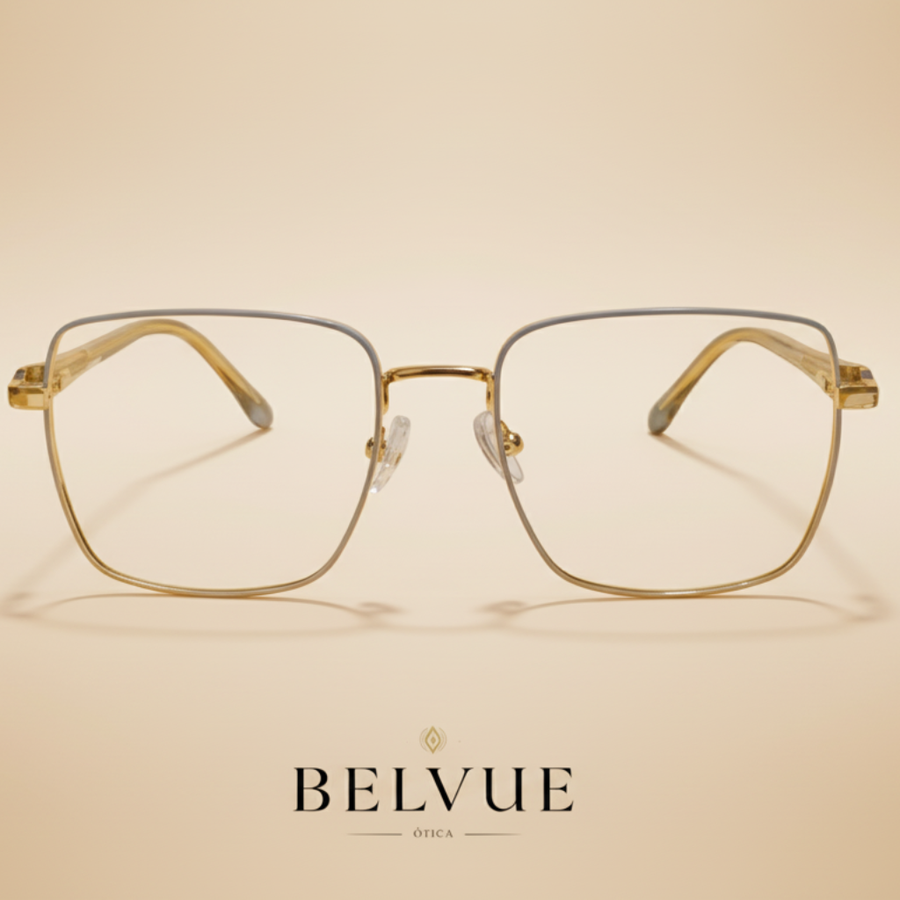 Quadrado Dourado Azul Firenze – Belvue