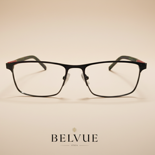 Retangular Preto Vermelho Monza – Belvue